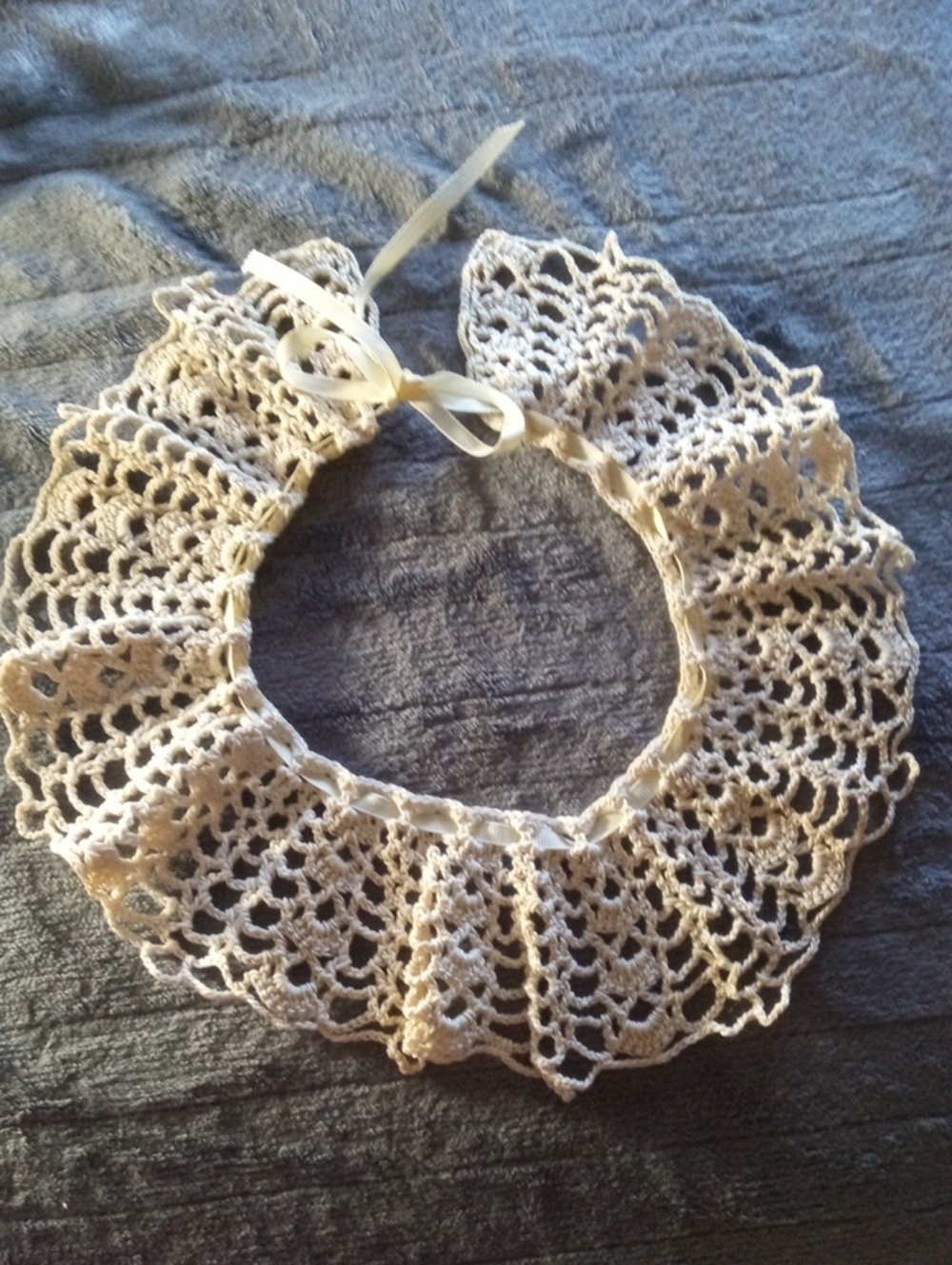 Vintage Crochet Neck Collar
